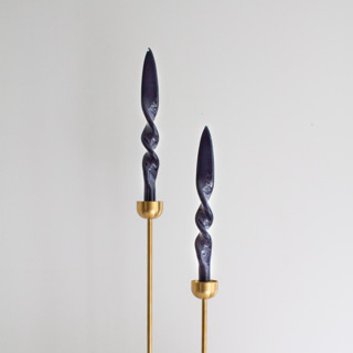 Taper Candle Set (SAPPHIRE) by the parmatile shop